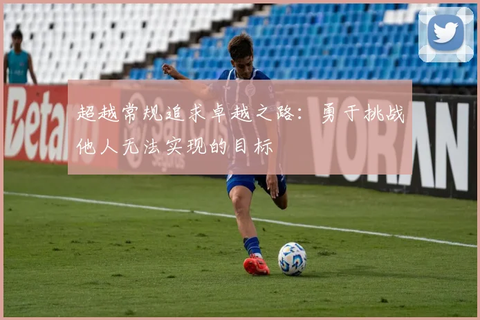 超越常规追求卓越之路：勇于挑战他人无法实现的目标